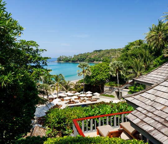 Surin Phuket - Two Bedroom Family Cottage Balcony